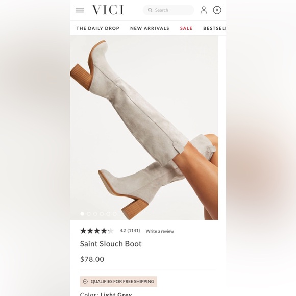 Saint slouch boot from VICI - Picture 5 of 9